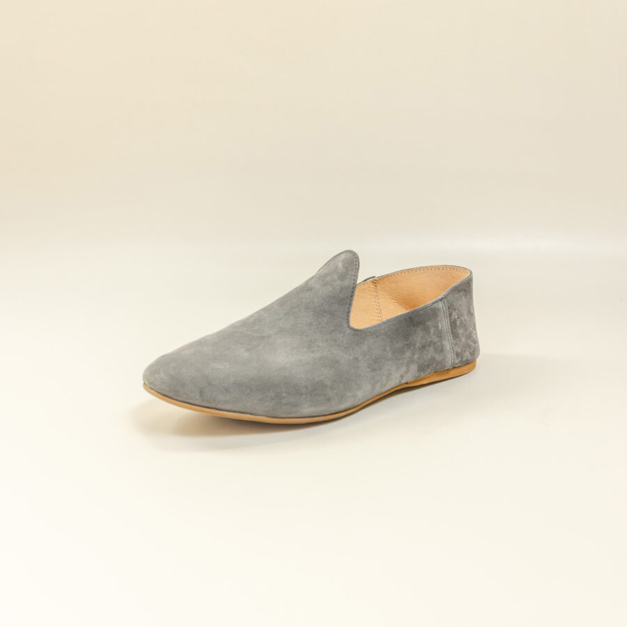 Mocassins slippers · daim gris