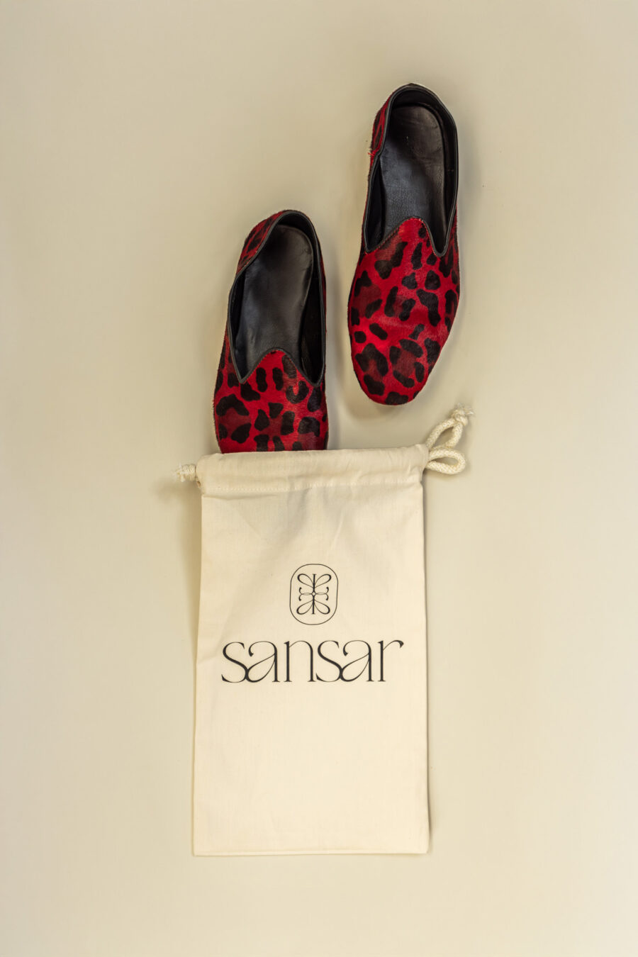 Mocassins slippers · léopard rouge – Image 6