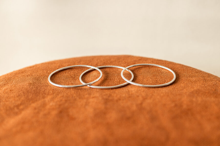 Bracelet · joncs lisses en argent 925 • À l’unité ou en lot – Image 3
