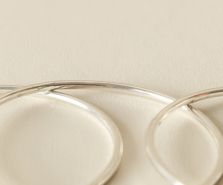 Bracelet · joncs lisses en argent 925 • À l’unité ou en lot – Image 2