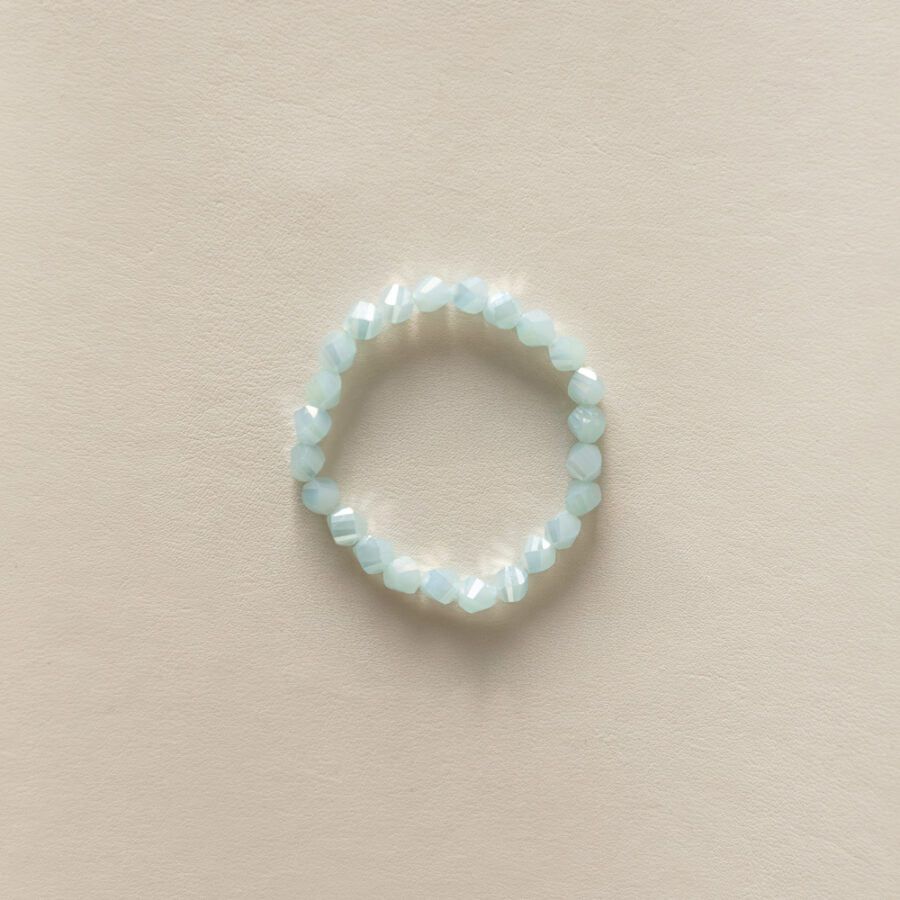 Bracelet cristal · bleu opalin – Image 2