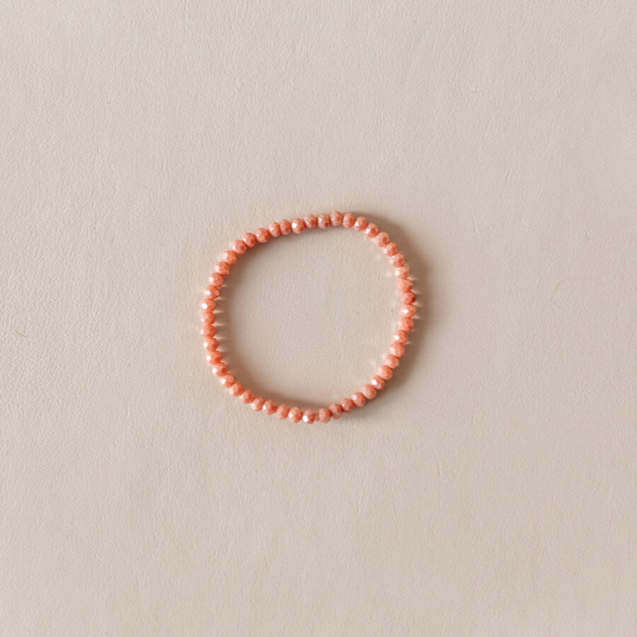 Bracelet cristal · corail · À l’unité ou en lot – Image 4