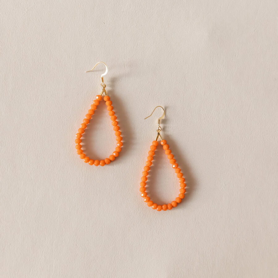Boucles d'oreilles · orange – Image 3