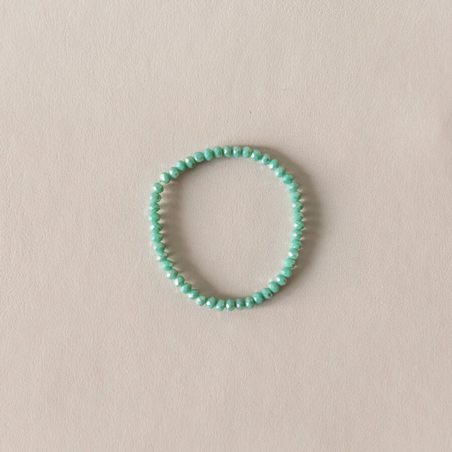 Bracelet cristal · vert menthe doux · À l’unité ou en lot – Image 3