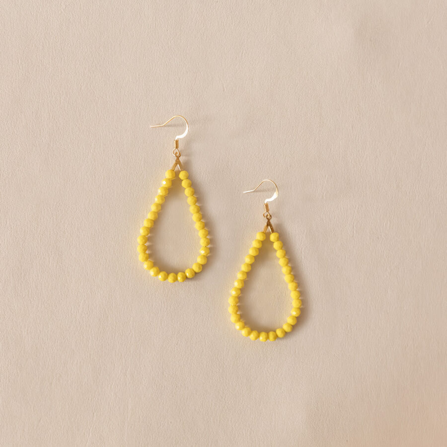 Boucles d'oreilles · jaunes