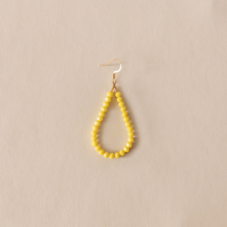 Boucles d'oreilles · jaunes – Image 3