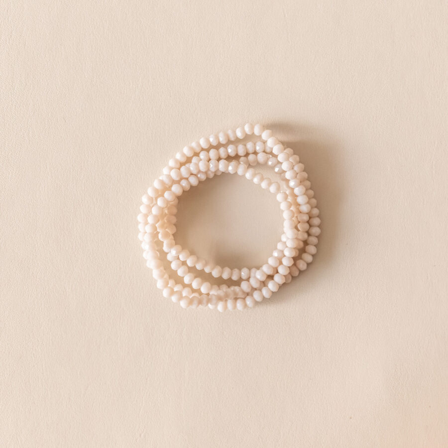 Bracelet cristal · beige · À l’unité ou en lot – Image 2