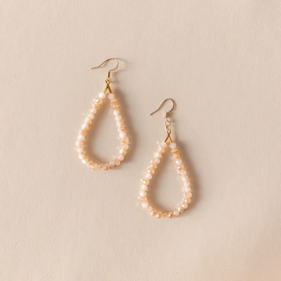 Boucles d'oreilles · larmes nude – Image 2