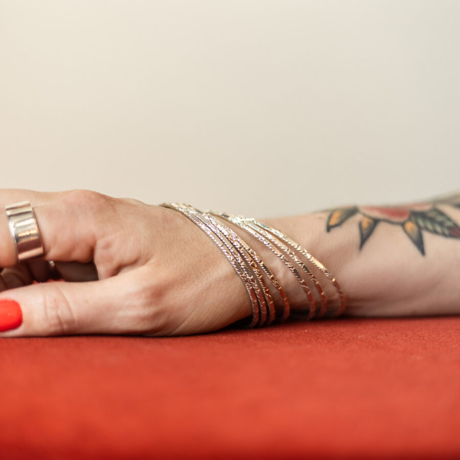Bracelet · semainier en argent 925 • À l’unité ou en lot