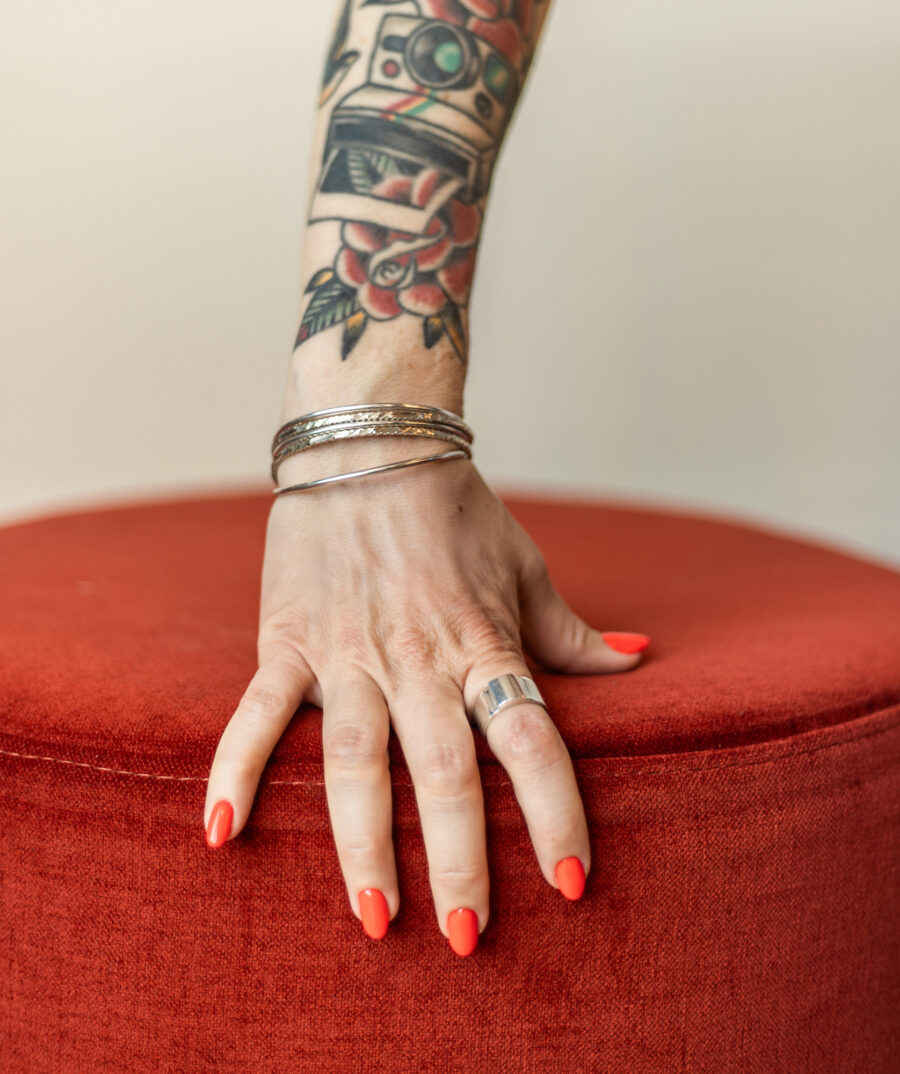 Bracelet · joncs lisses en argent 925 • À l’unité ou en lot