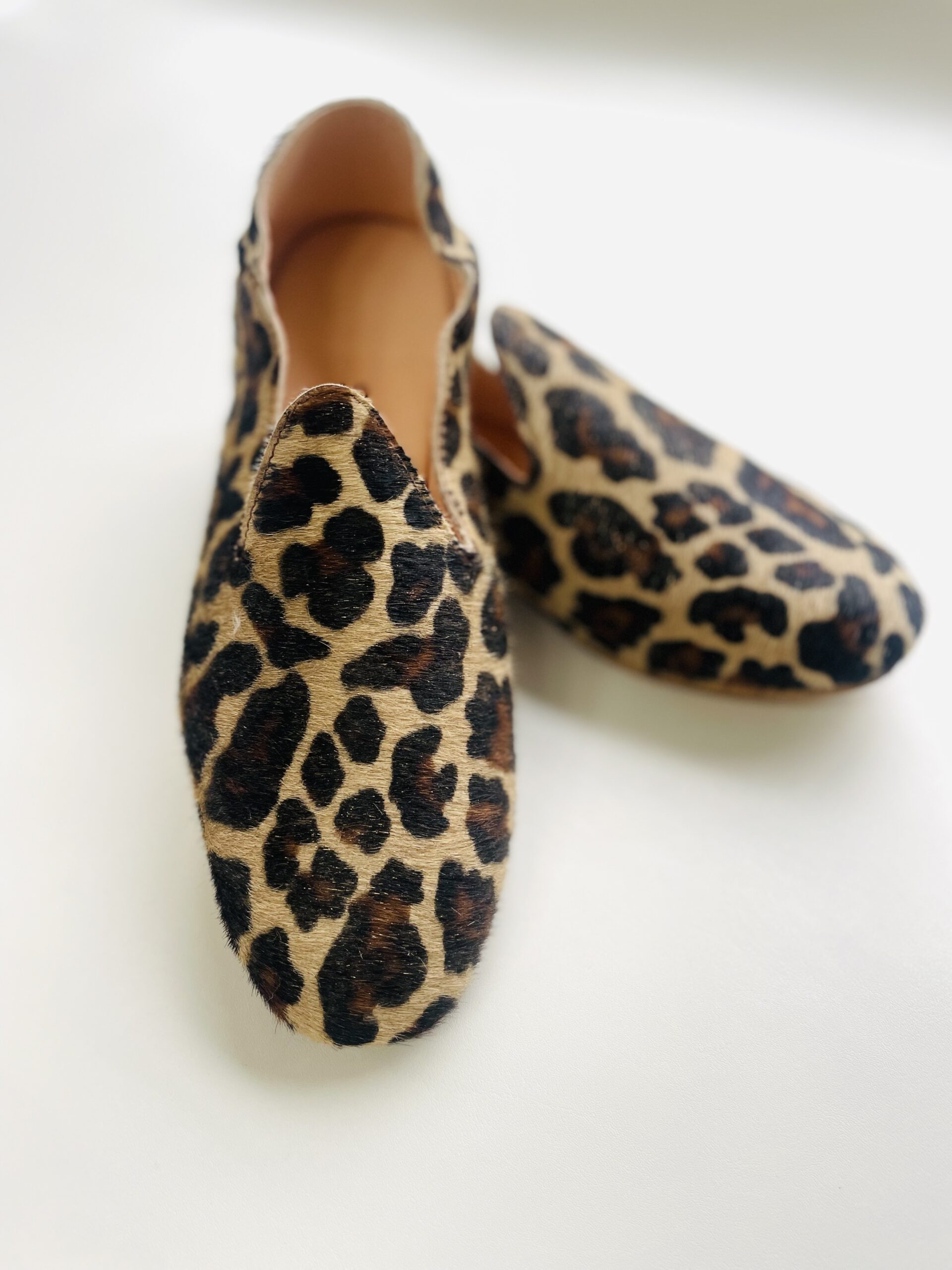 Mocassins slippers · léopard · EDITION LIMITEE